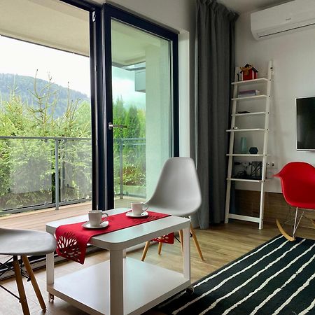 Wellness Apartamenty Zloty Widok ชเจอร์ค ภายนอก รูปภาพ