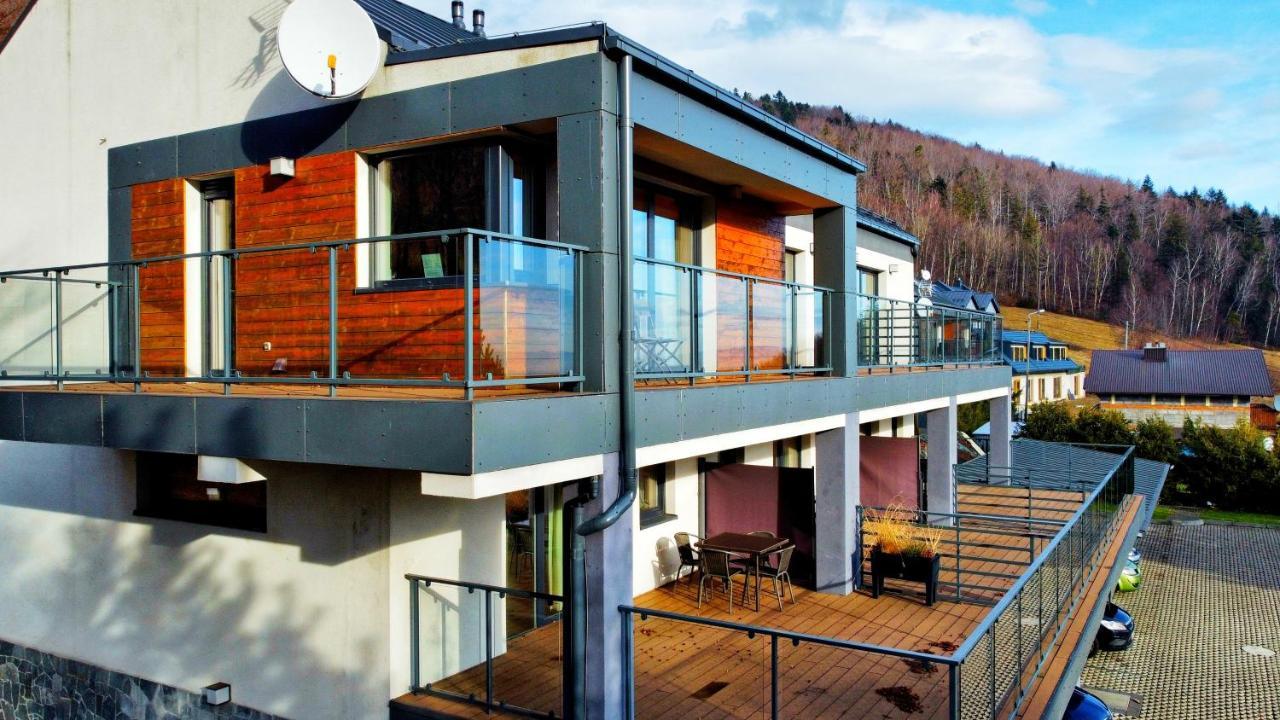 Wellness Apartamenty Zloty Widok ชเจอร์ค ภายนอก รูปภาพ