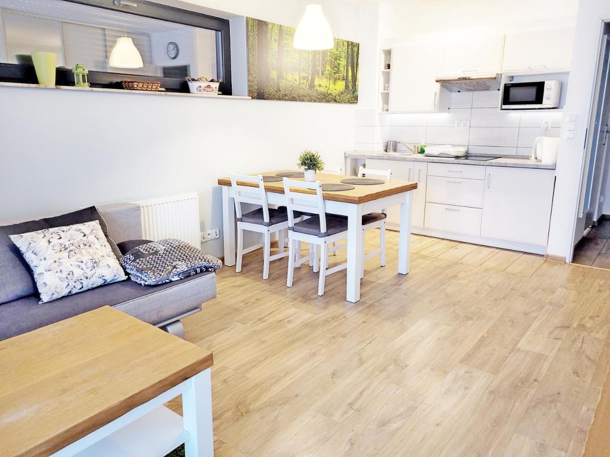 Wellness Apartamenty Zloty Widok ชเจอร์ค ภายนอก รูปภาพ