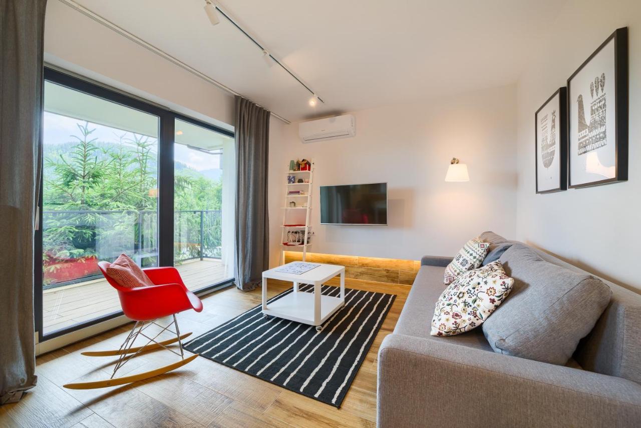 Wellness Apartamenty Zloty Widok ชเจอร์ค ภายนอก รูปภาพ