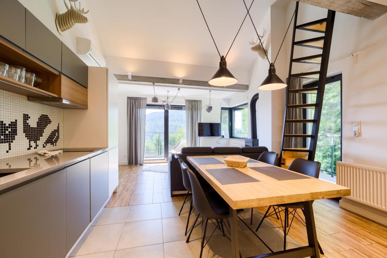 Wellness Apartamenty Zloty Widok ชเจอร์ค ภายนอก รูปภาพ
