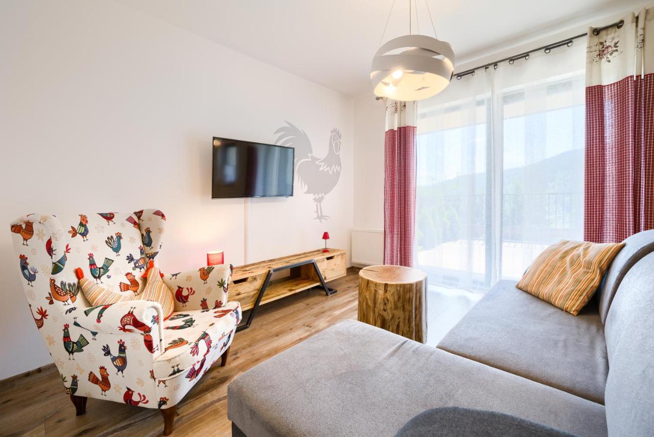 Wellness Apartamenty Zloty Widok ชเจอร์ค ภายนอก รูปภาพ