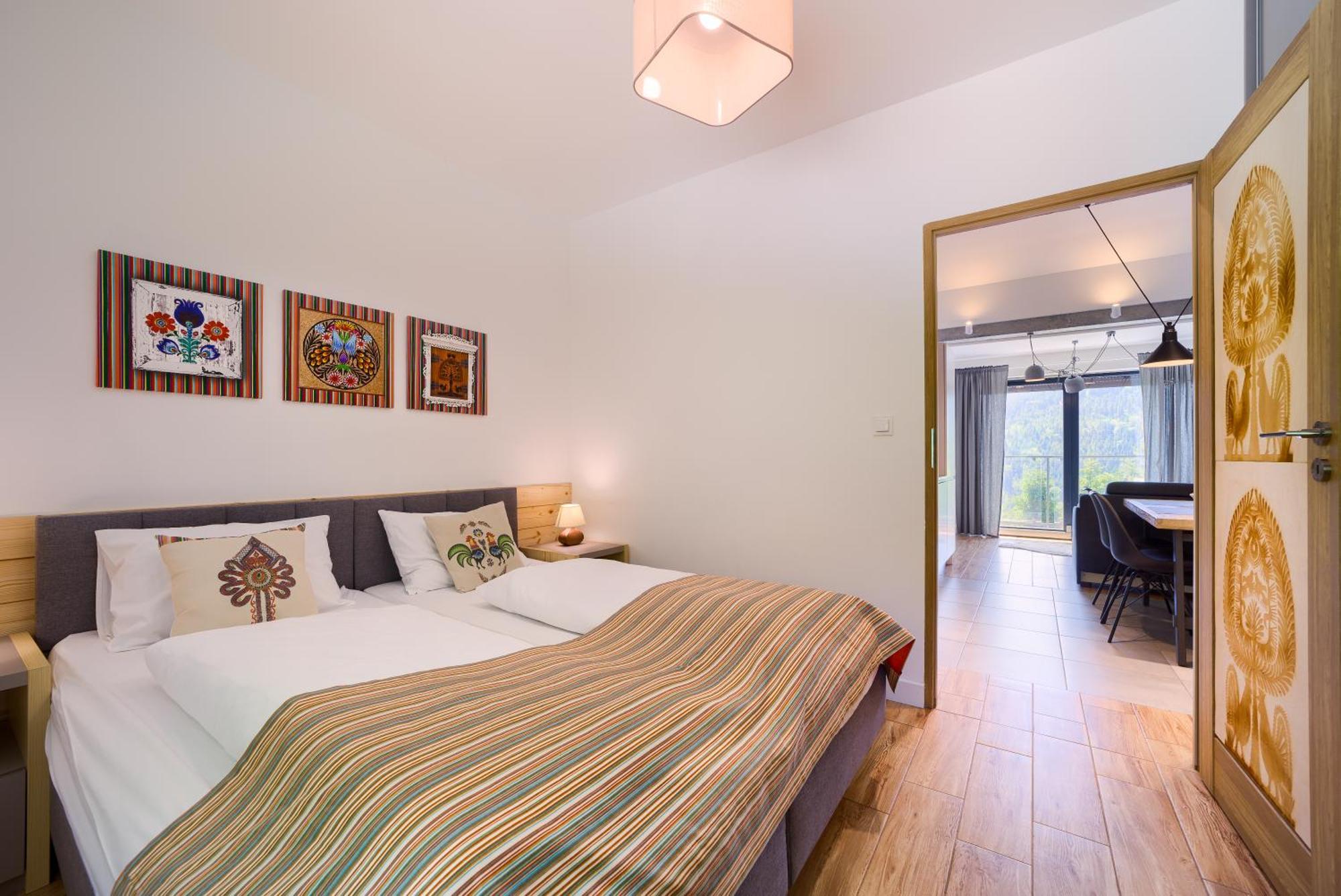 Wellness Apartamenty Zloty Widok ชเจอร์ค ภายนอก รูปภาพ