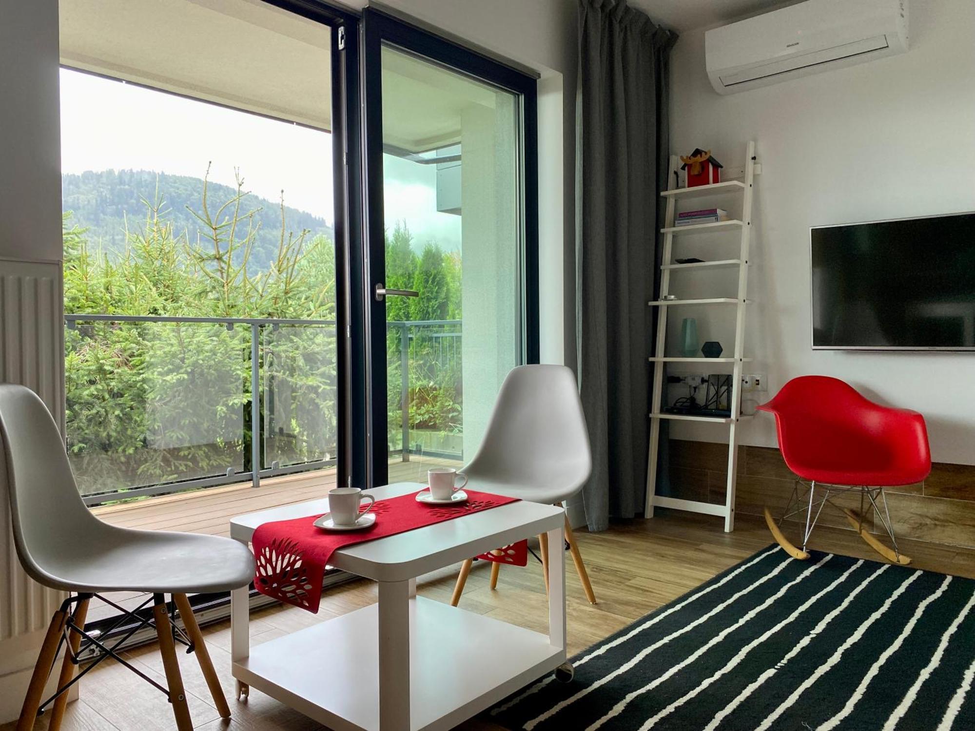 Wellness Apartamenty Zloty Widok ชเจอร์ค ภายนอก รูปภาพ