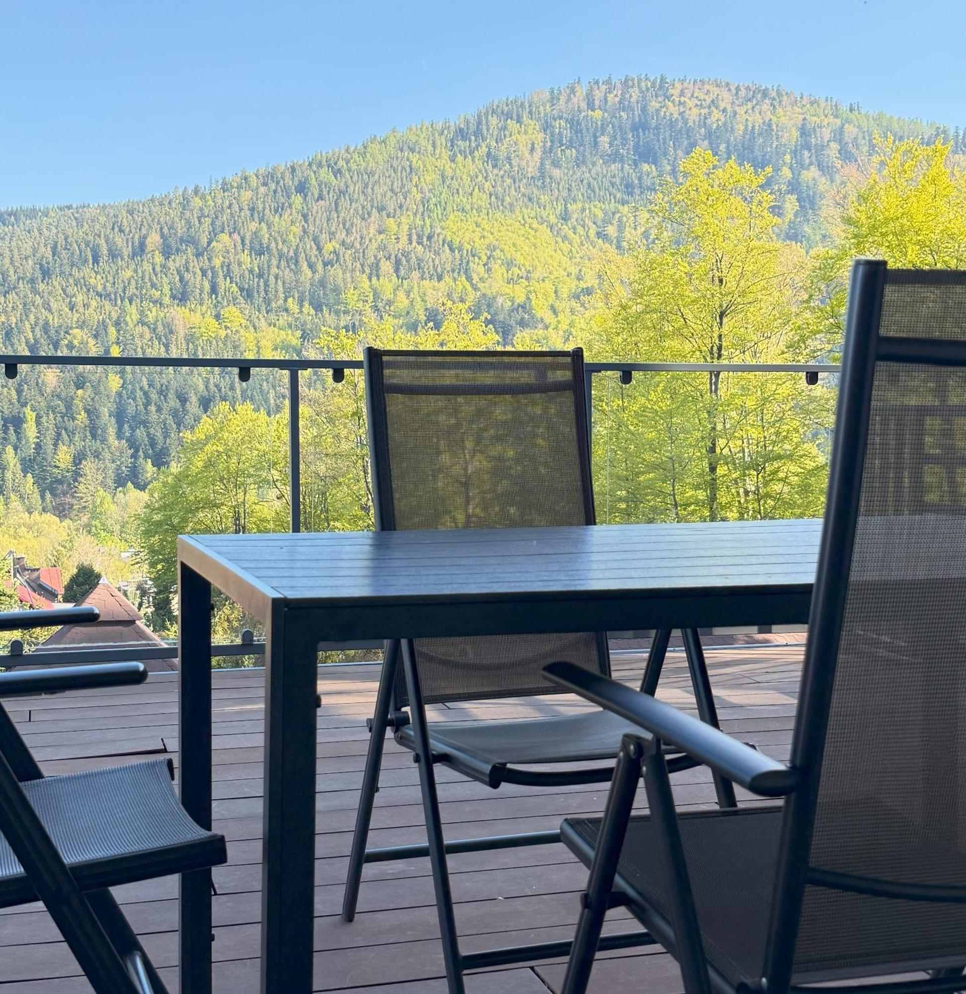 Wellness Apartamenty Zloty Widok ชเจอร์ค ภายนอก รูปภาพ