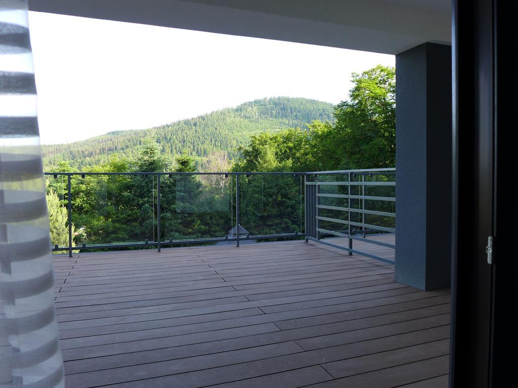 Wellness Apartamenty Zloty Widok ชเจอร์ค ภายนอก รูปภาพ